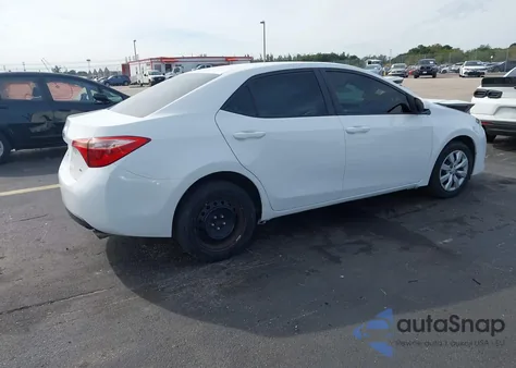 2017 Toyota Corolla Le z USA, uszkodzony, nr VIN 2T1BURHE9HC914430